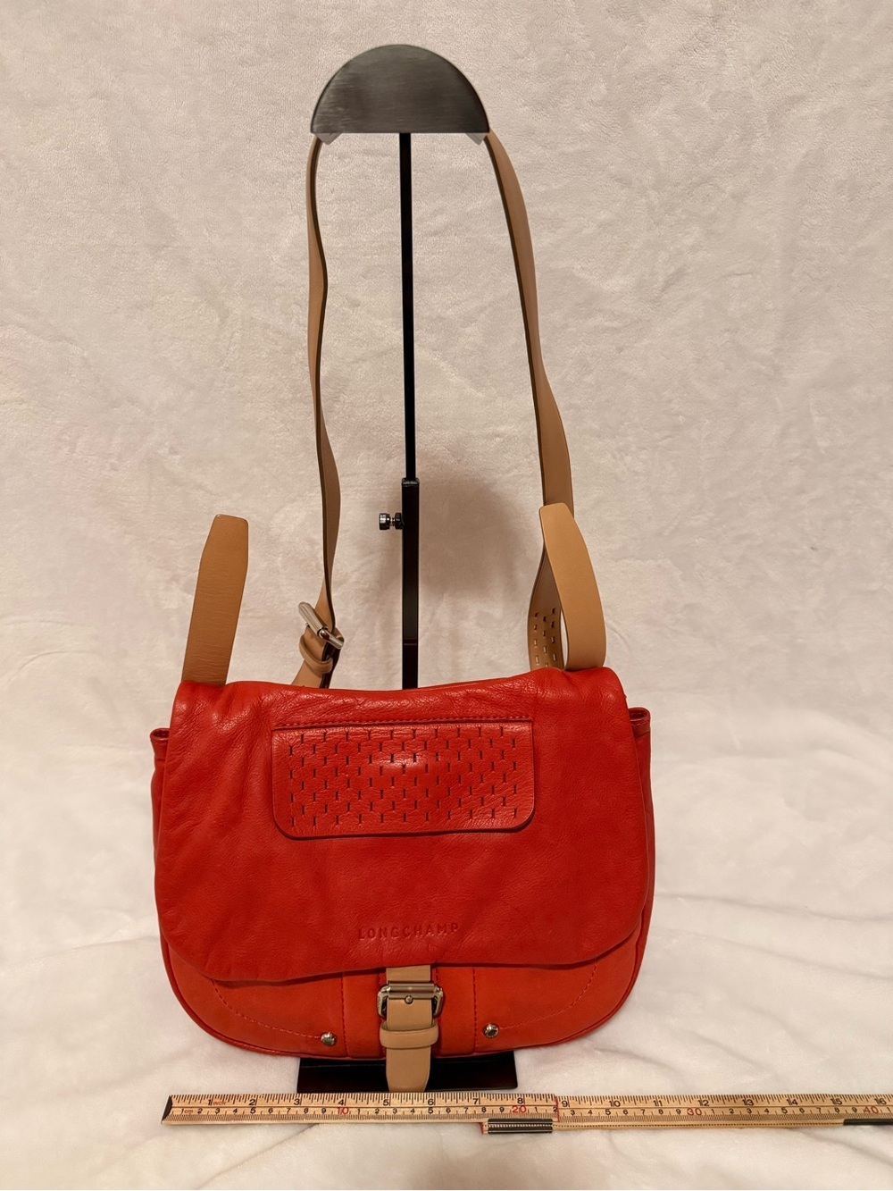 Longchamp Balzane Roots Crossbody Messenger Bag